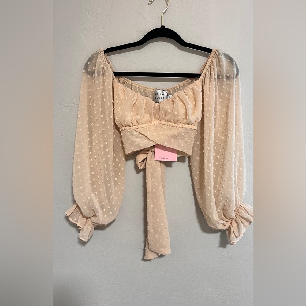Hello Molly Nude Crop, NWT
